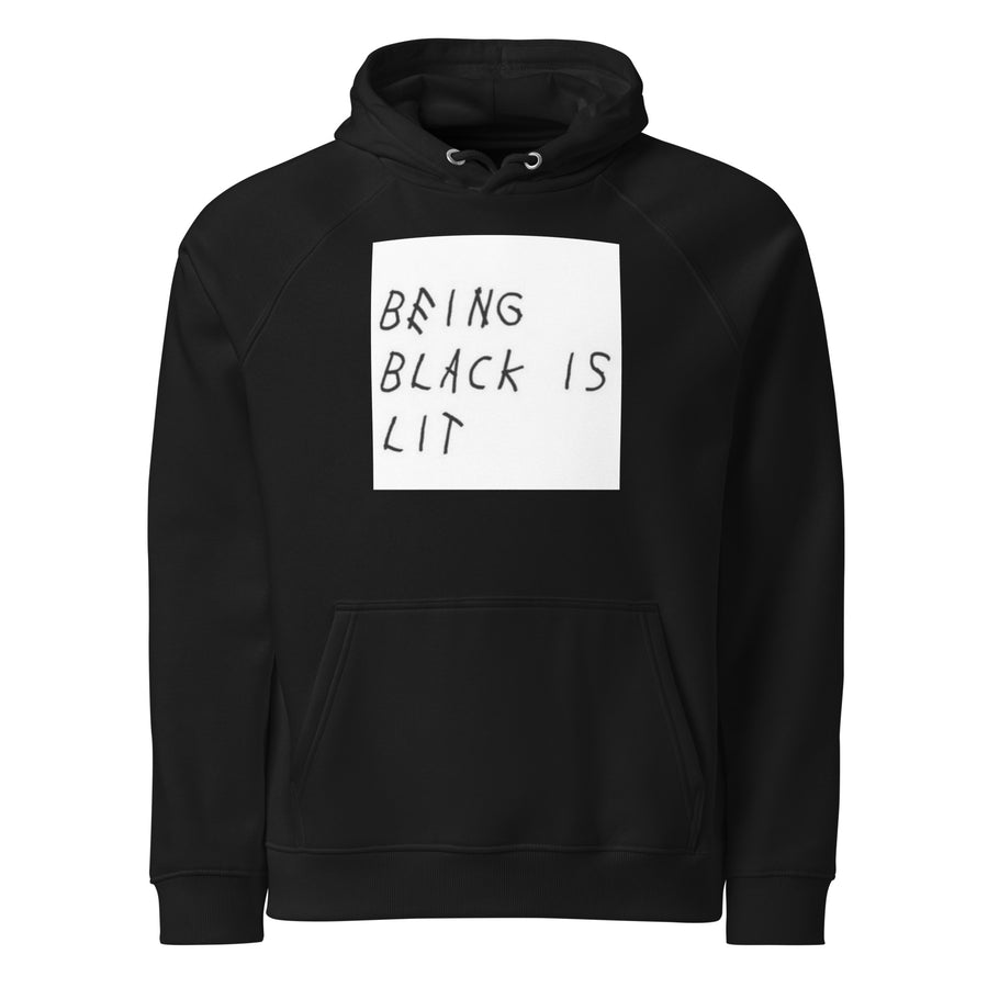 Unisex eco raglan hoodie