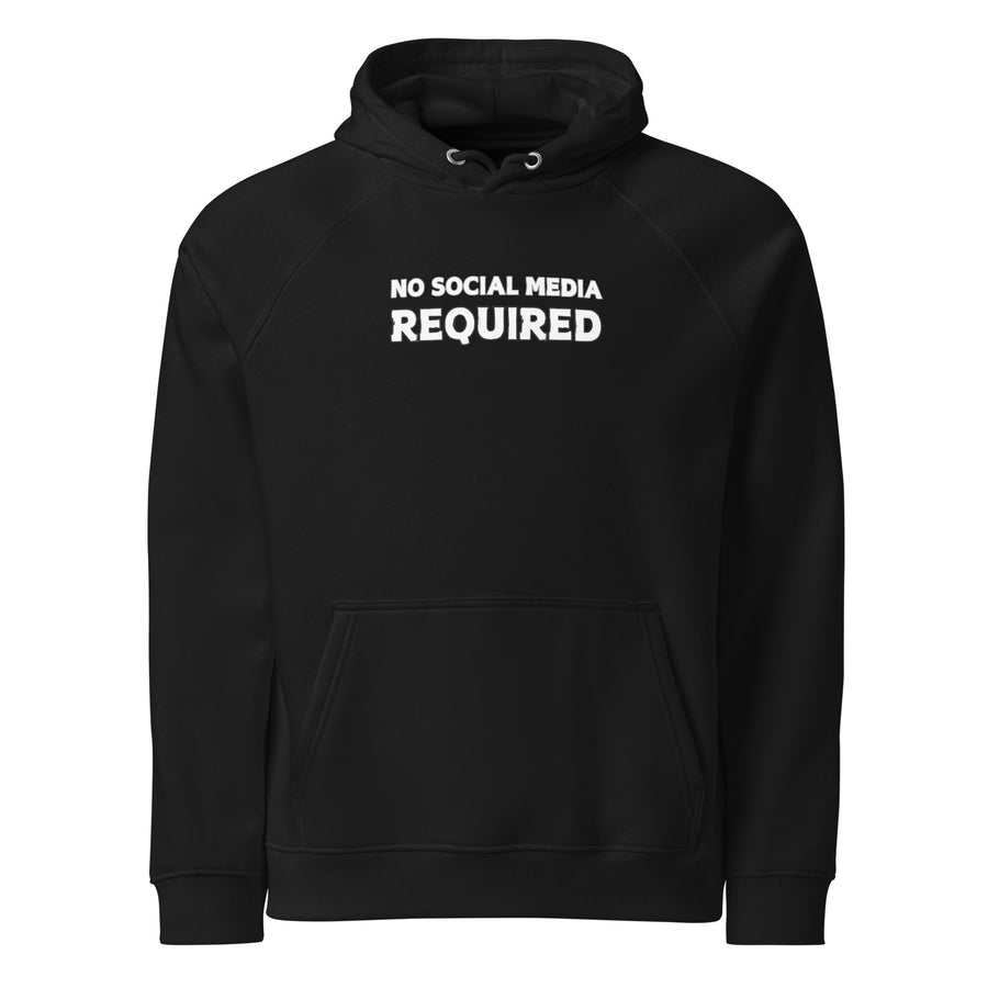 Unisex eco raglan hoodie