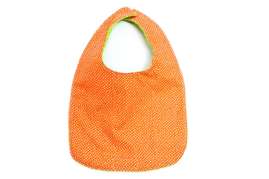 Orange Mandarin Bib