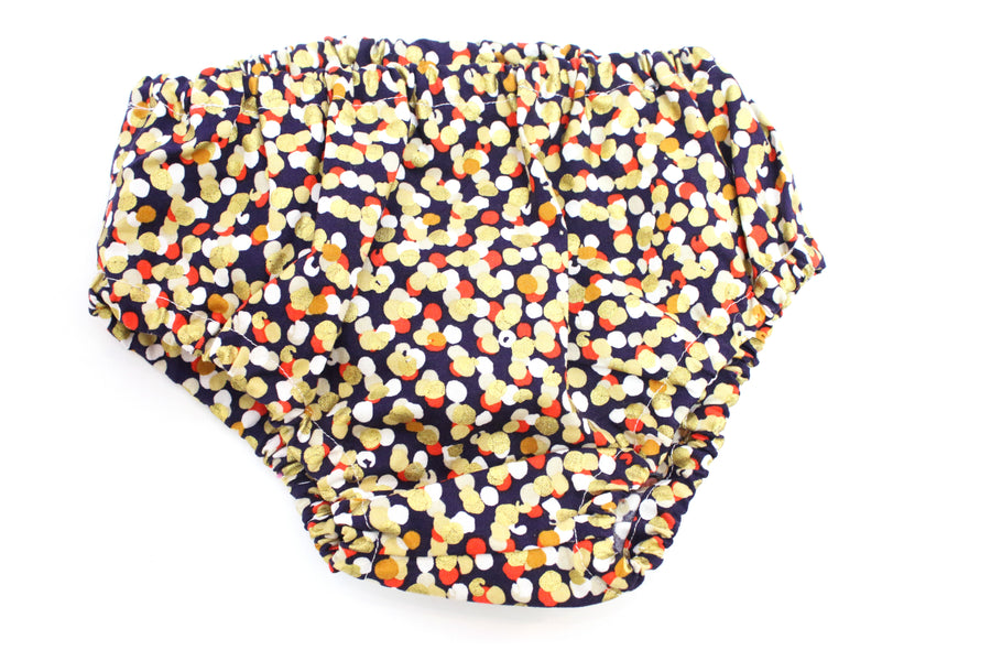 Gold Bloom Diaper Cover