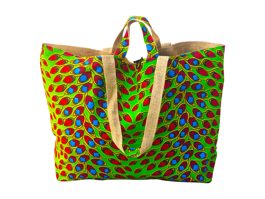 Fleurs & Vert Tote