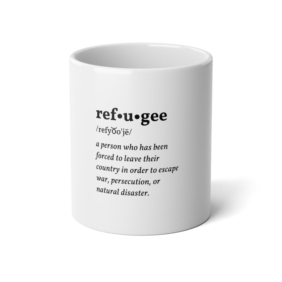 Refugee Mug, 20 oz.