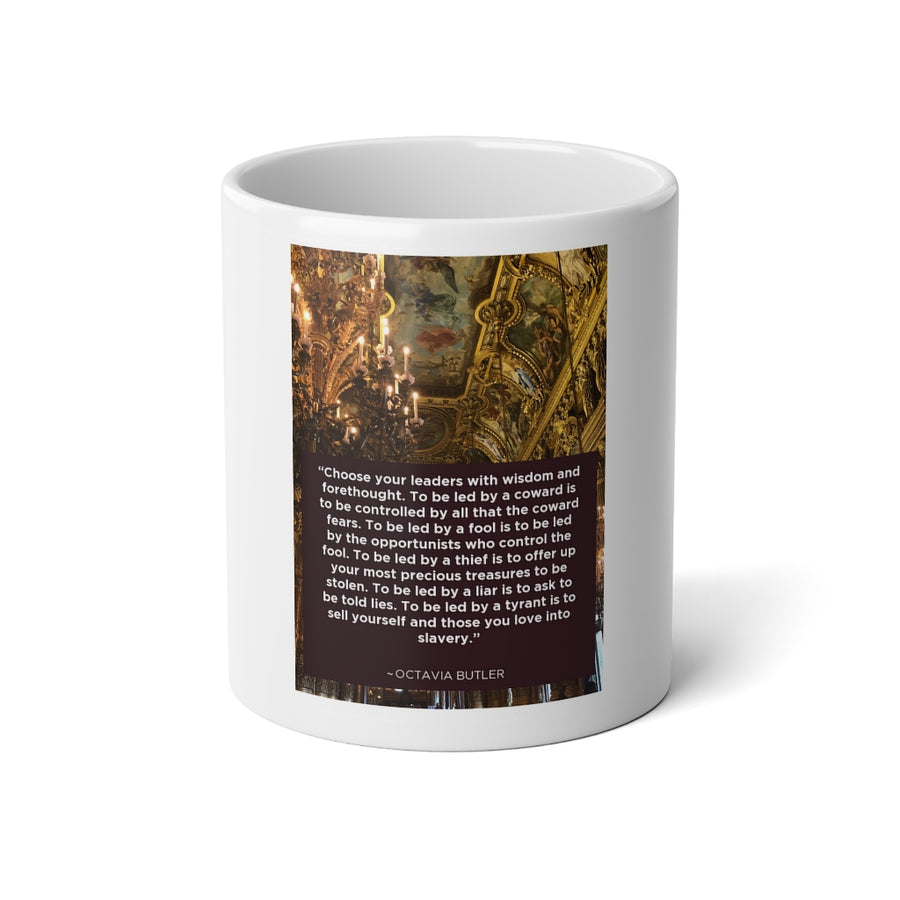 Octavia Butler Quote Mug, 20 oz.